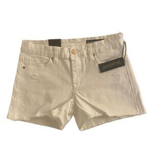 Blank NYC The Essex "Great White" Women's Classic Cut Off Jean Shorts, Size 25